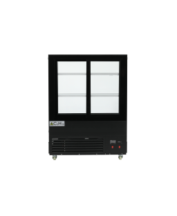 Vitrine panoramique inox VP1200